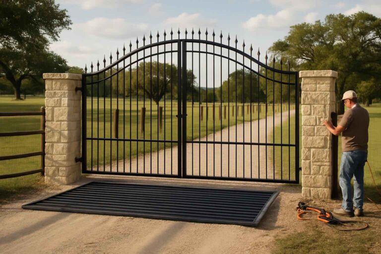 gate installation in waring texas