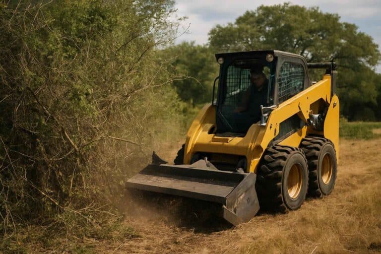 heavy brush removal in center point texas