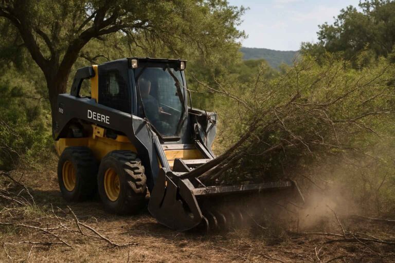 heavy brush removal in kerrville texas