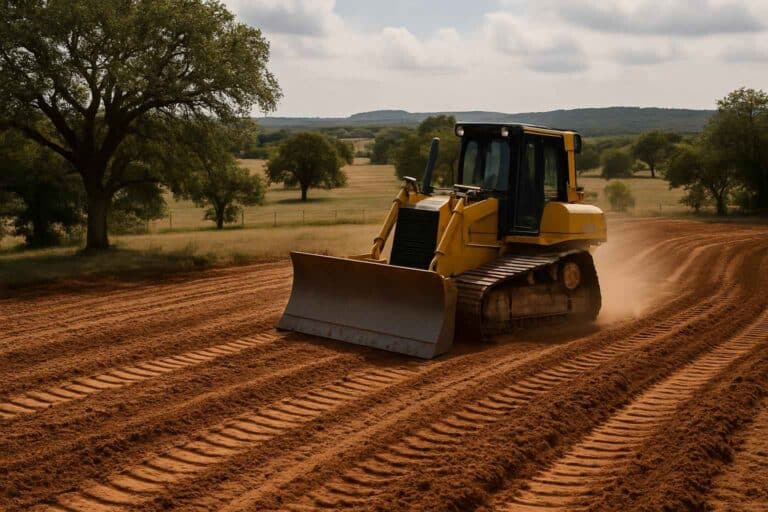 land grading in doss texas
