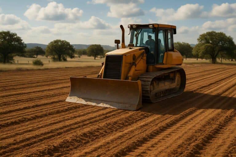 land grading in harper texas