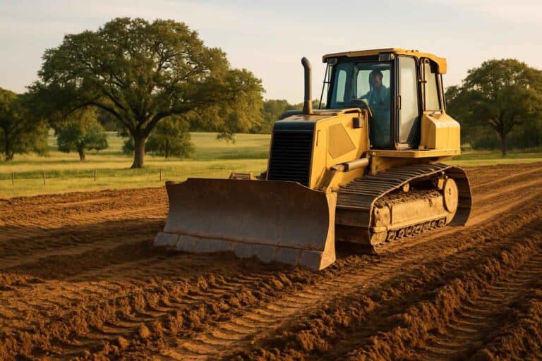land grading in waring texas