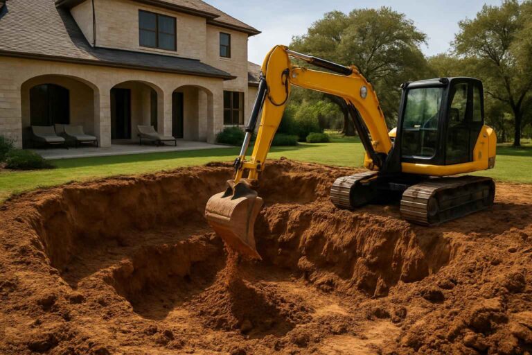 new pool dig in kerrville texas