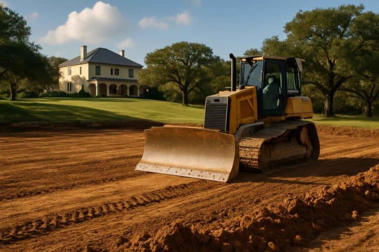 pad site clearing in comfort texas