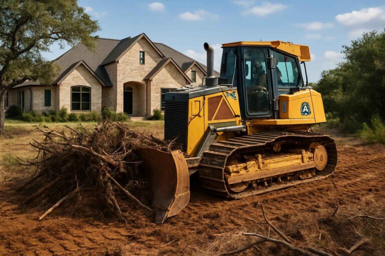 residential land clearing in comfort texas