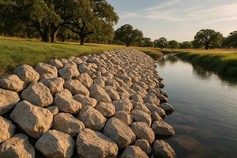 riprap rock in harper texas