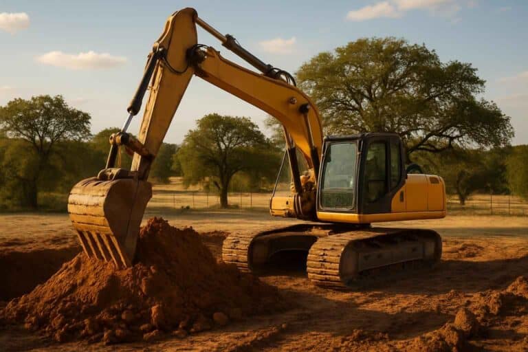 site excavation in waring texas