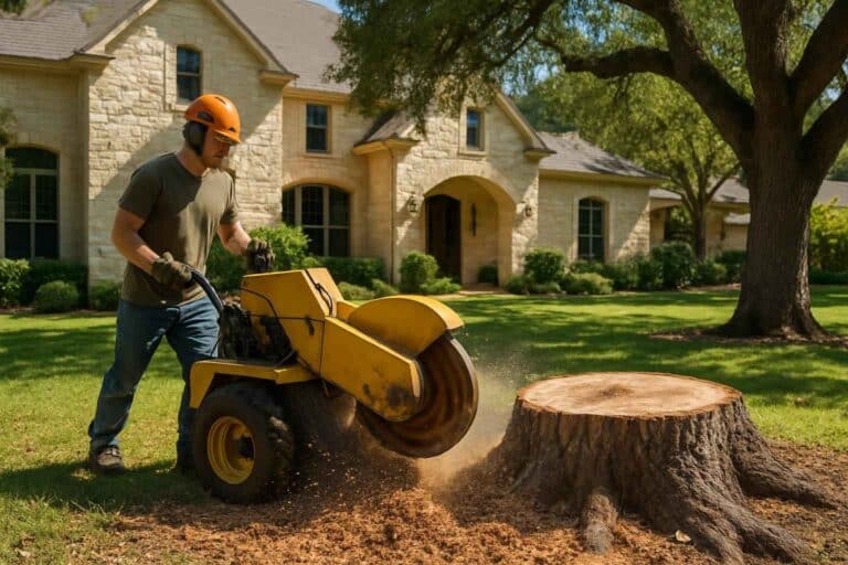 stump removal in comfort texas