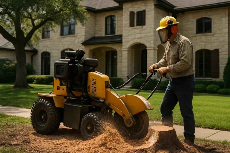 stump removal in kerrville texas
