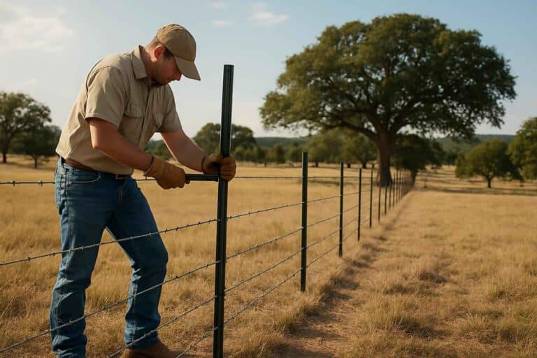 t post installation in harper texas
