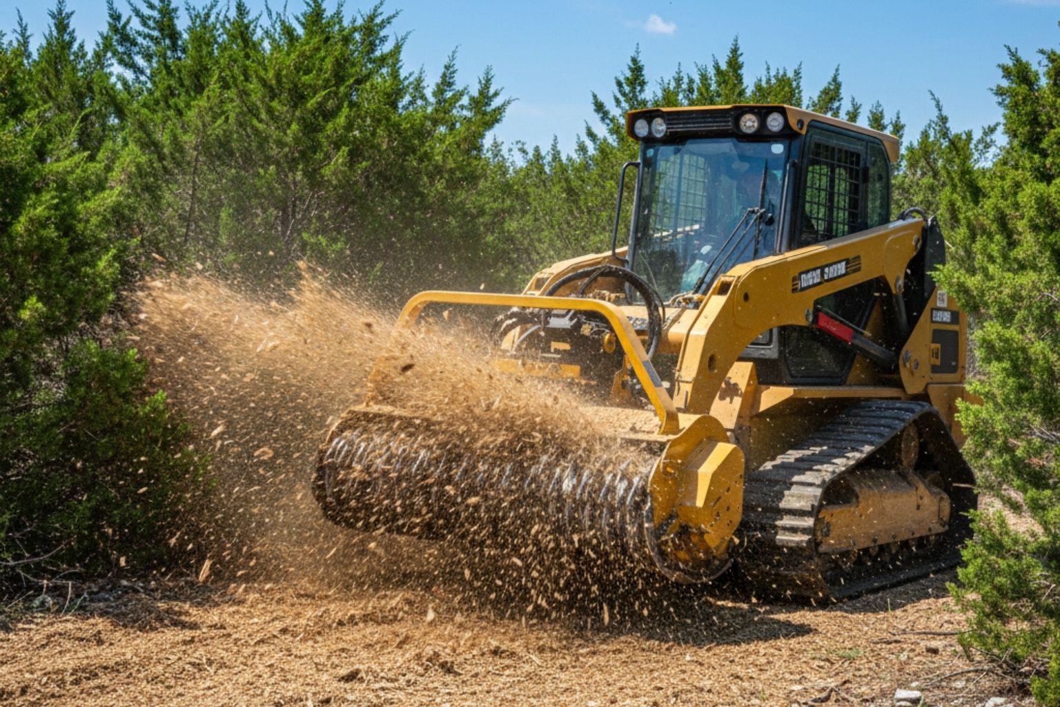Cedar Brush Eating in Ingram Texas