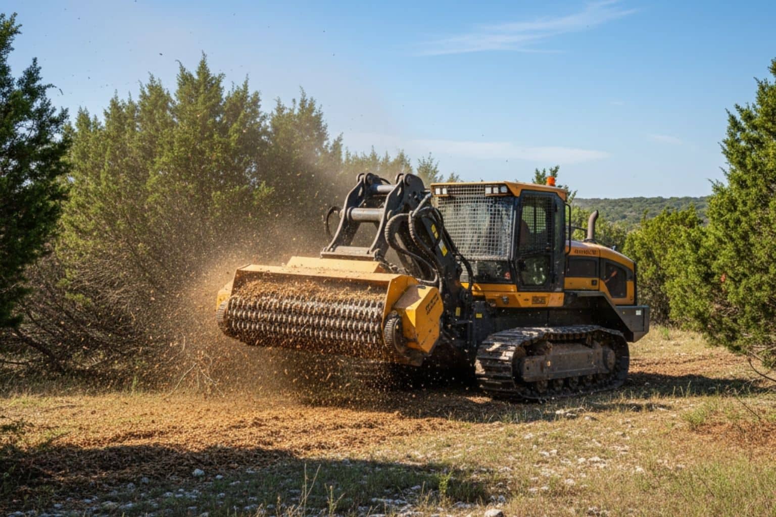 Cedar Tree Removal in Ingram Texas