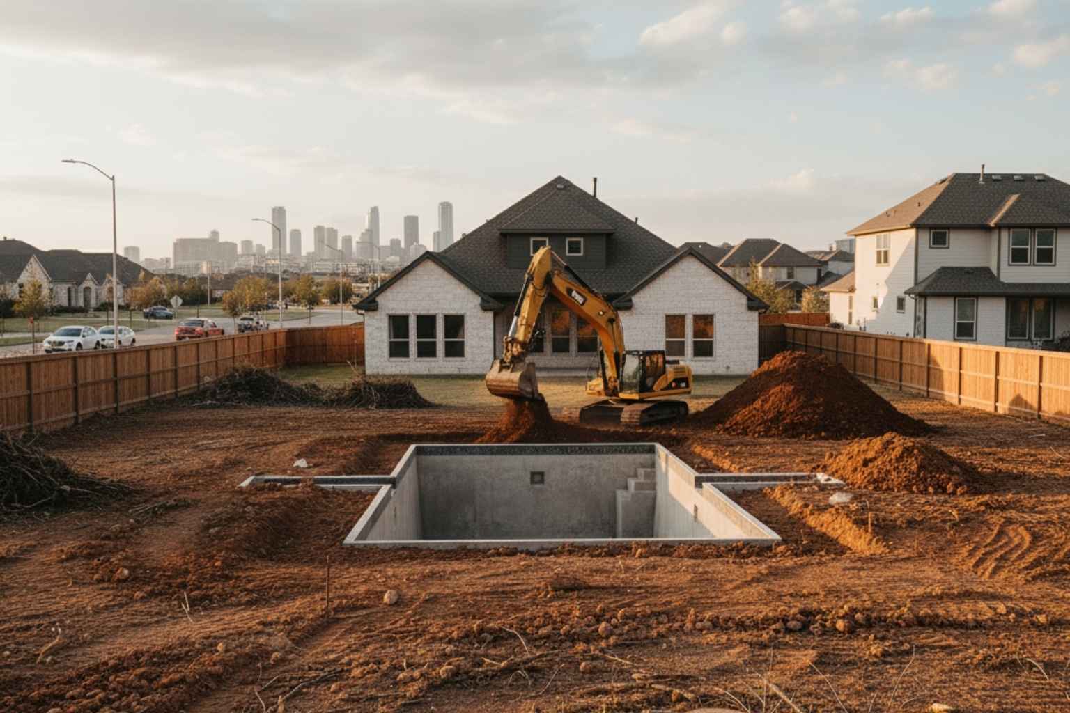 Pool Excavation In Camp Verde Texas 3 Pool Overdig and Backfill in Camp Verde Texas