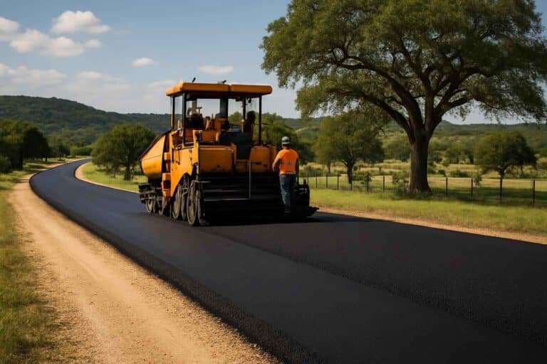 asphalt paving in sisterdale texas