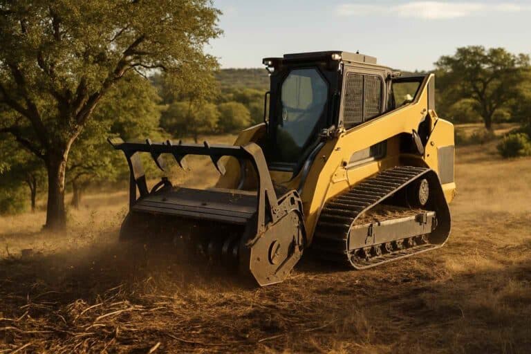 brush mulching in ingram texas