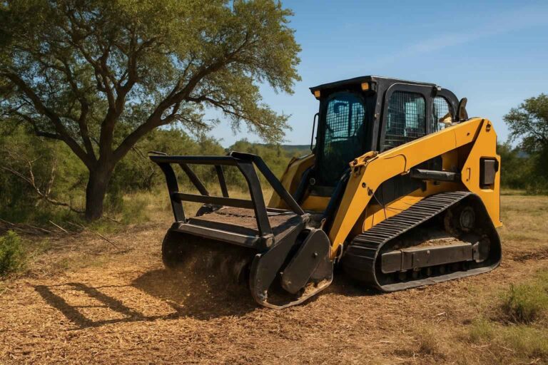 brush mulching in kendalia texas