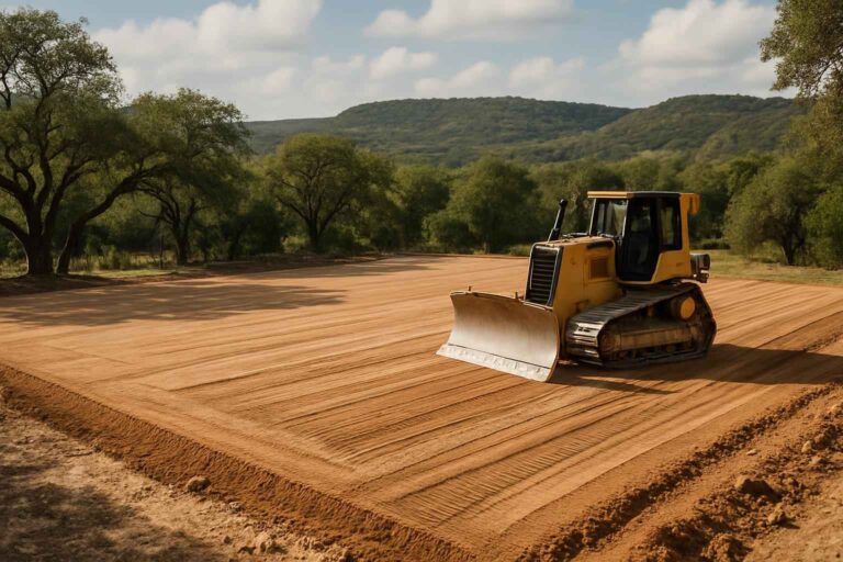 building pad prep in camp verde texas