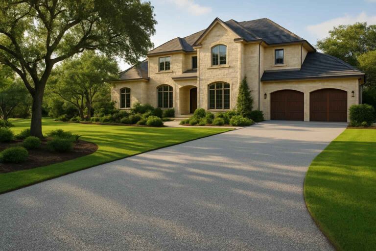 chip seal driveway in johnson city texas