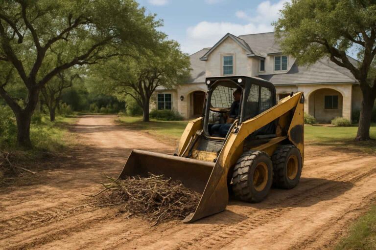 driveway clearing in blanco texas