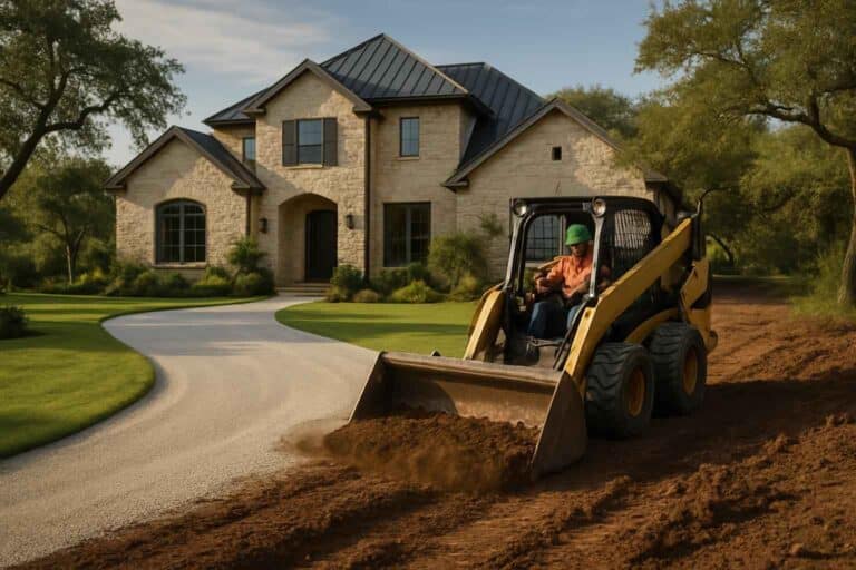 driveway clearing in kendalia texas