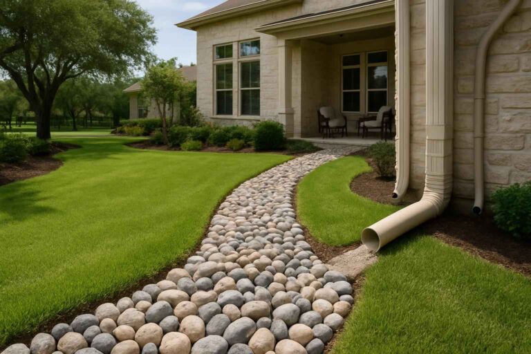 french drains in ingram texas