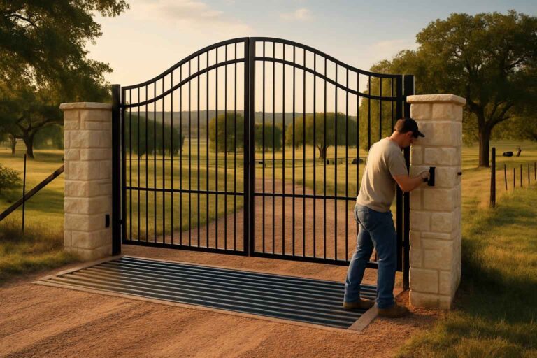 gate installation in center point texas