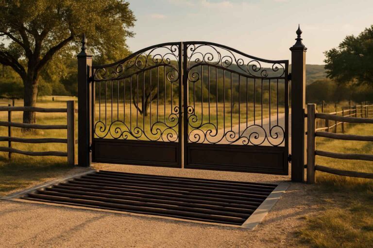 gate installation in sisterdale texas