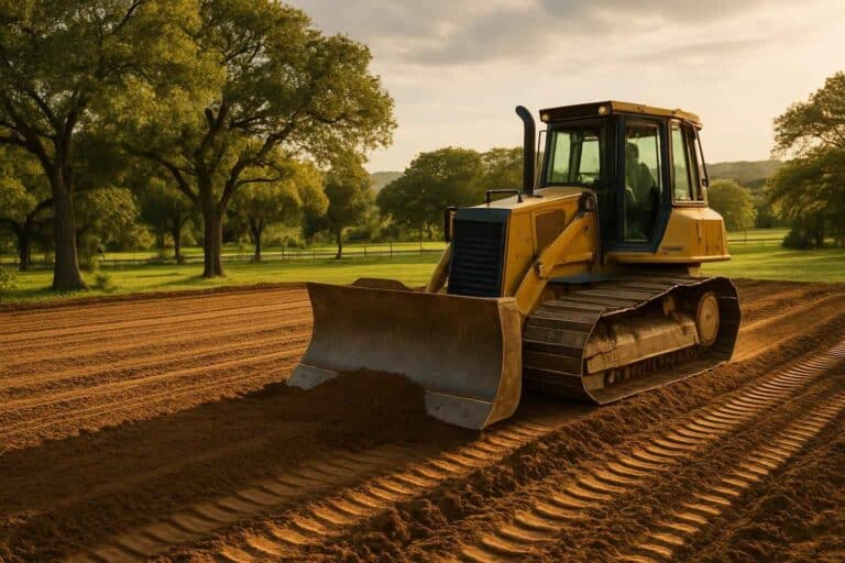 land grading in center point texas