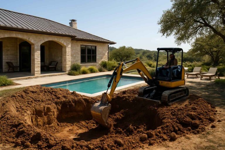 new pool dig in johnson city texas