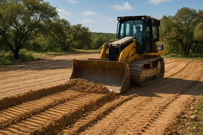 pad site clearing in blanco texas