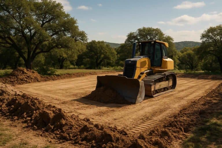 pad site clearing in camp verde texas