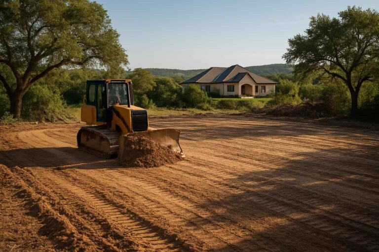 pad site clearing in center point texas