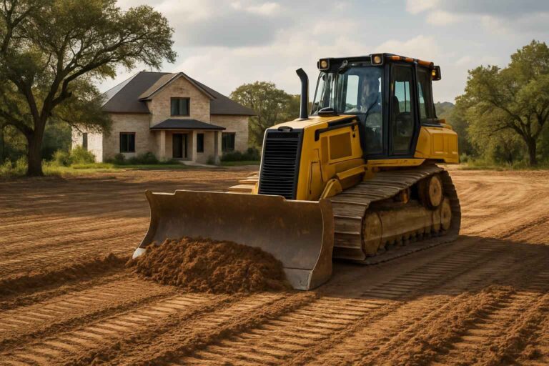pad site clearing in ingram texas