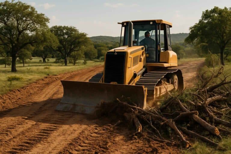 ranch road clearing in ingram texas