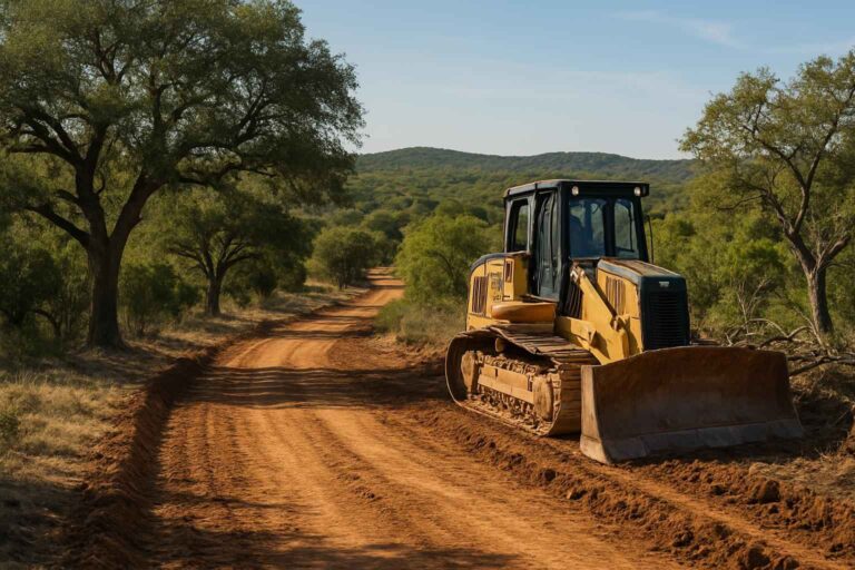 ranch road clearing in kendalia texas