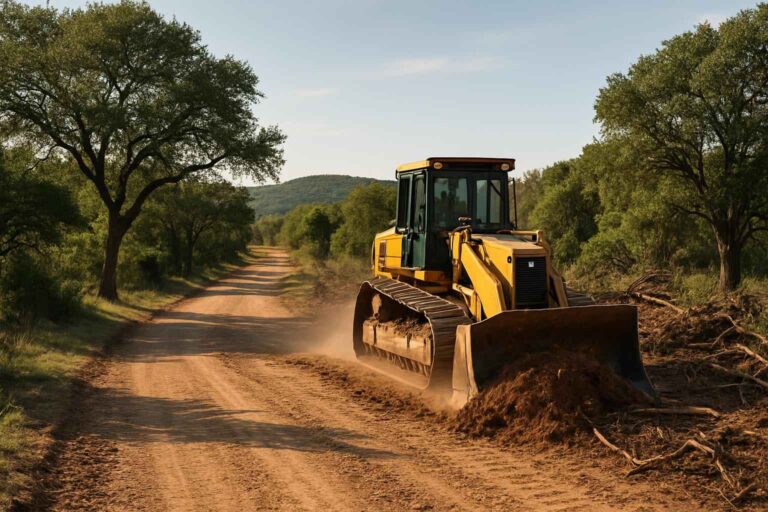 ranch road clearing in sisterdale texas