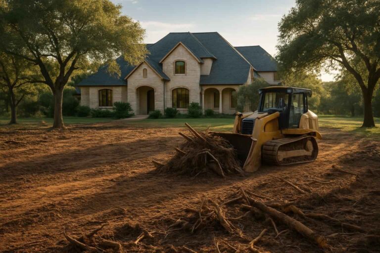 residential land clearing in camp verde texas