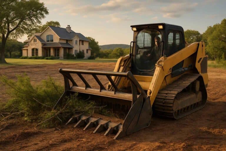 residential land clearing in hunt texas