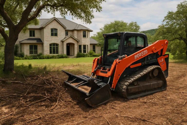 residential land clearing in ingram texas