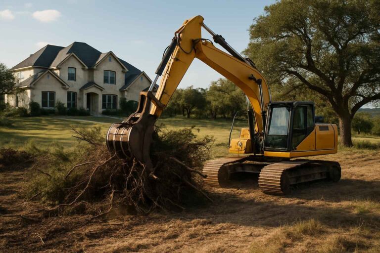 residential lot clearing in blanco texas