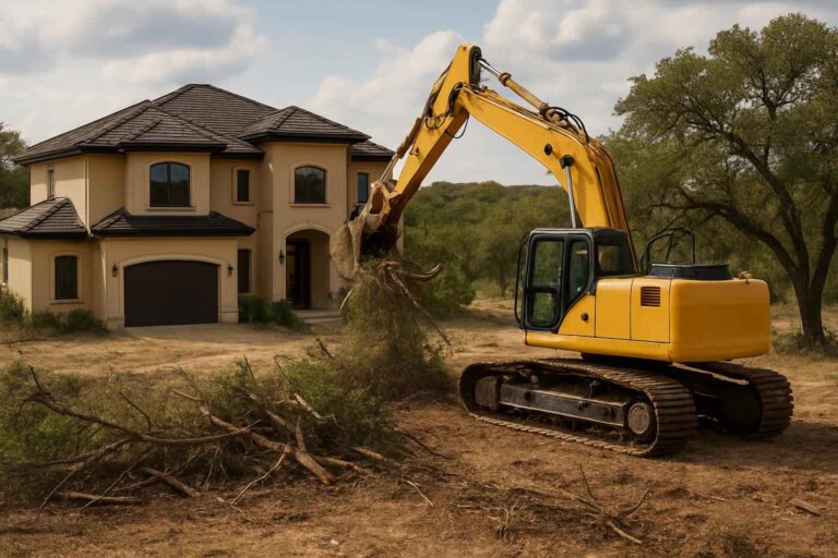 residential lot clearing in mountain home texas