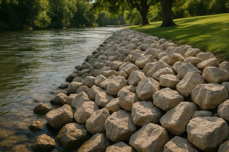 riprap rock in ingram texas