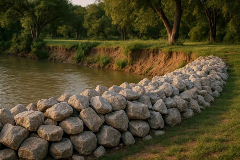 riprap rock in johnson city texas