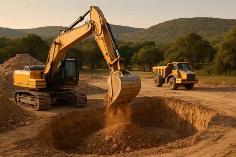 site excavation in hunt texas