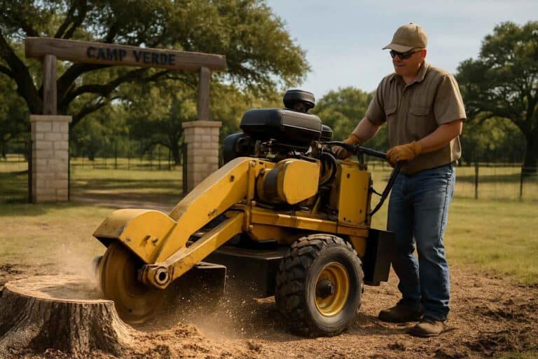 stump removal in camp verde texas