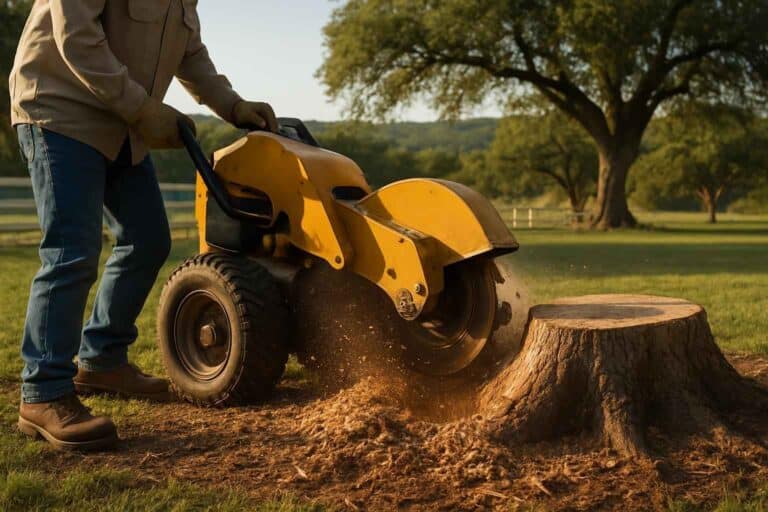 stump removal in center point texas