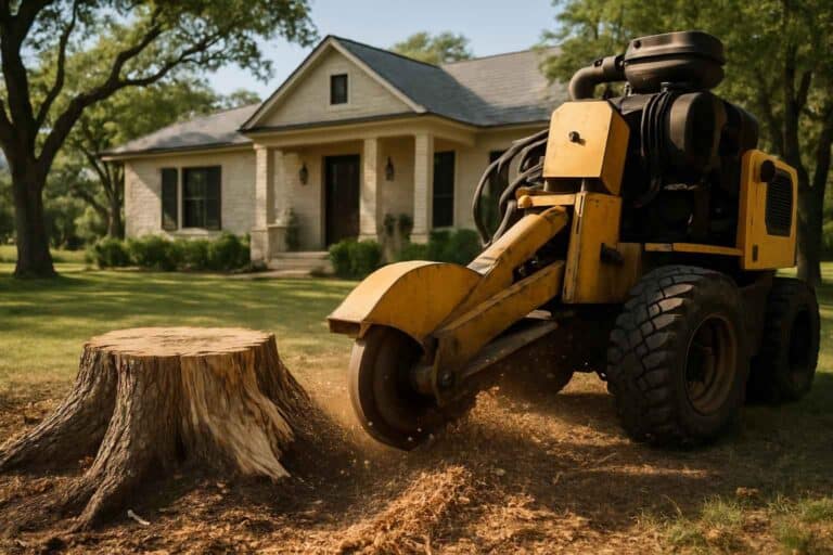 stump removal in hunt texas