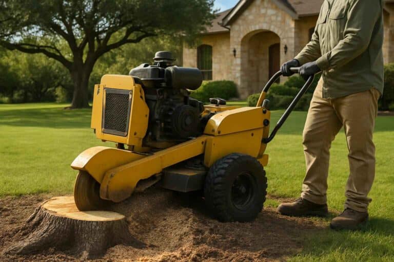 stump removal in johnson city texas