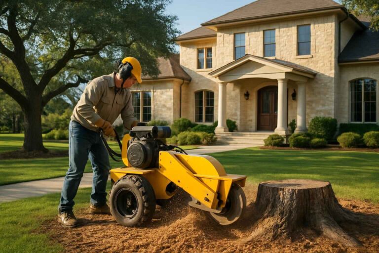 stump removal in kendalia texas