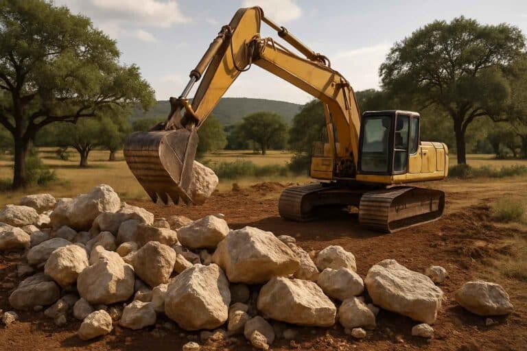 surface rock removal in camp verde texas
